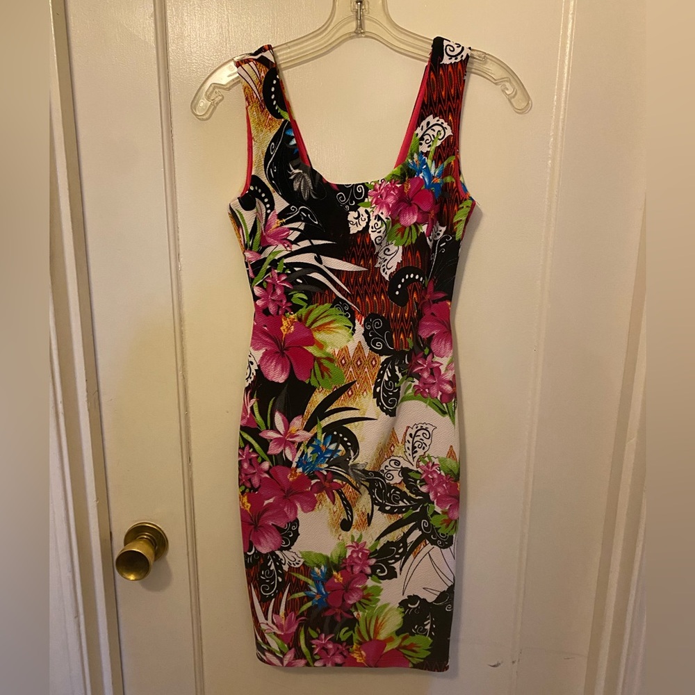 Va Va Voom bodycon floral dress